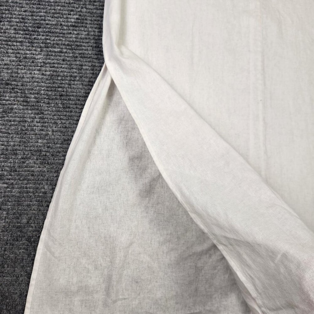 DKNY Linen Dress Womans Size S White